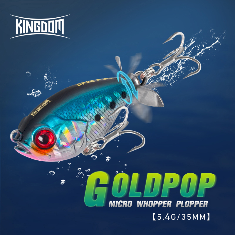 Kingdom Propeller Topwater Pop - Fishing Lure Topwater review and price