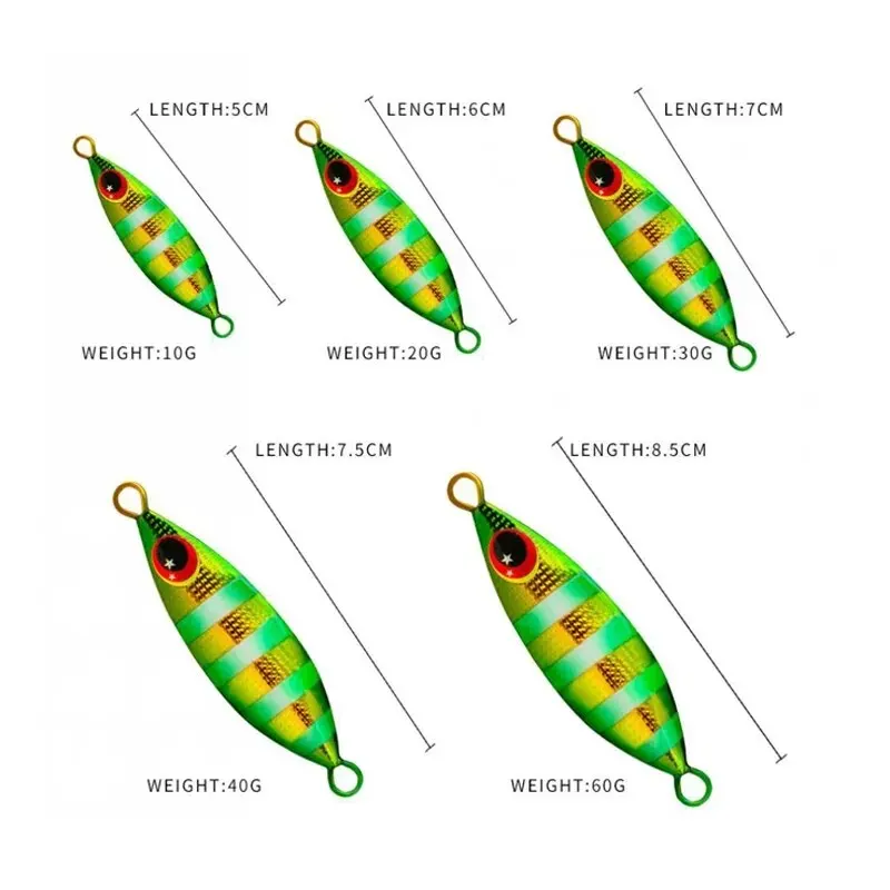 Inchiku Metal Jig Spoon Lure 6 - Fishing Lure Buzzbait review and price