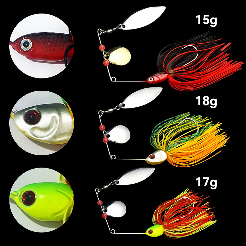 Bazooka 15g 18g Spinnerbait Fi - Fishing Lure Spinnerbait review and price