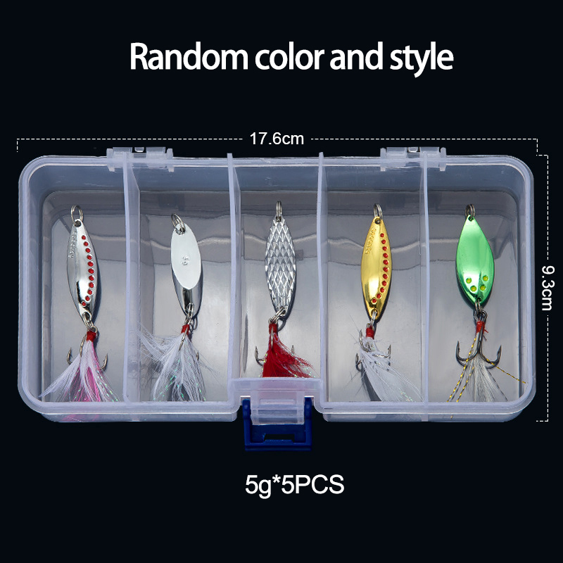 Metal Spoon Spinner Fishing Lu - Fishing Lure Spinnerbait review and price