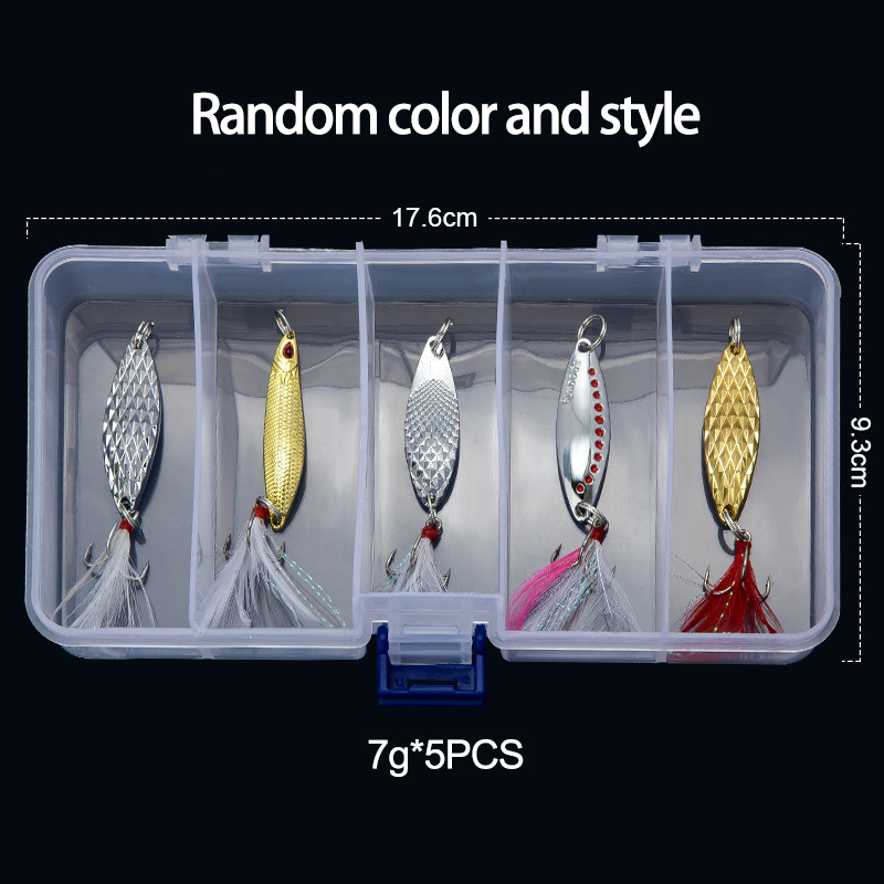 Metal Spoon Spinner Fishing Lu - Fishing Lure Spinnerbait review and price