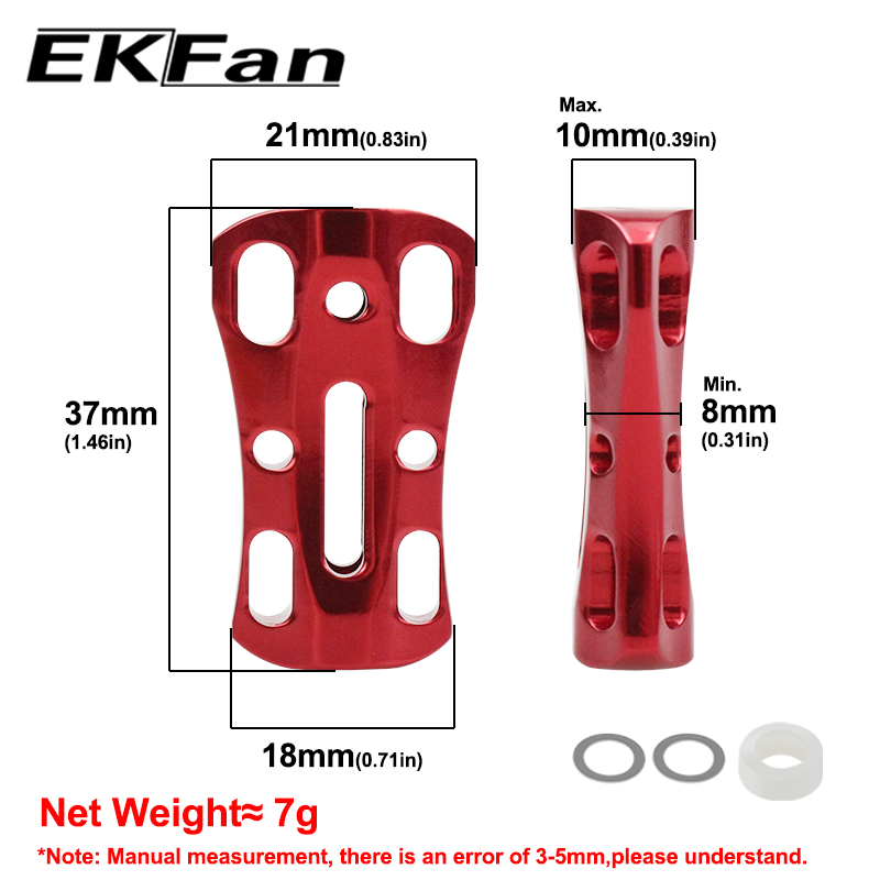 EKFan 1pc Aluminum Alloy Hollo - Fishing Lure Spinner review and price