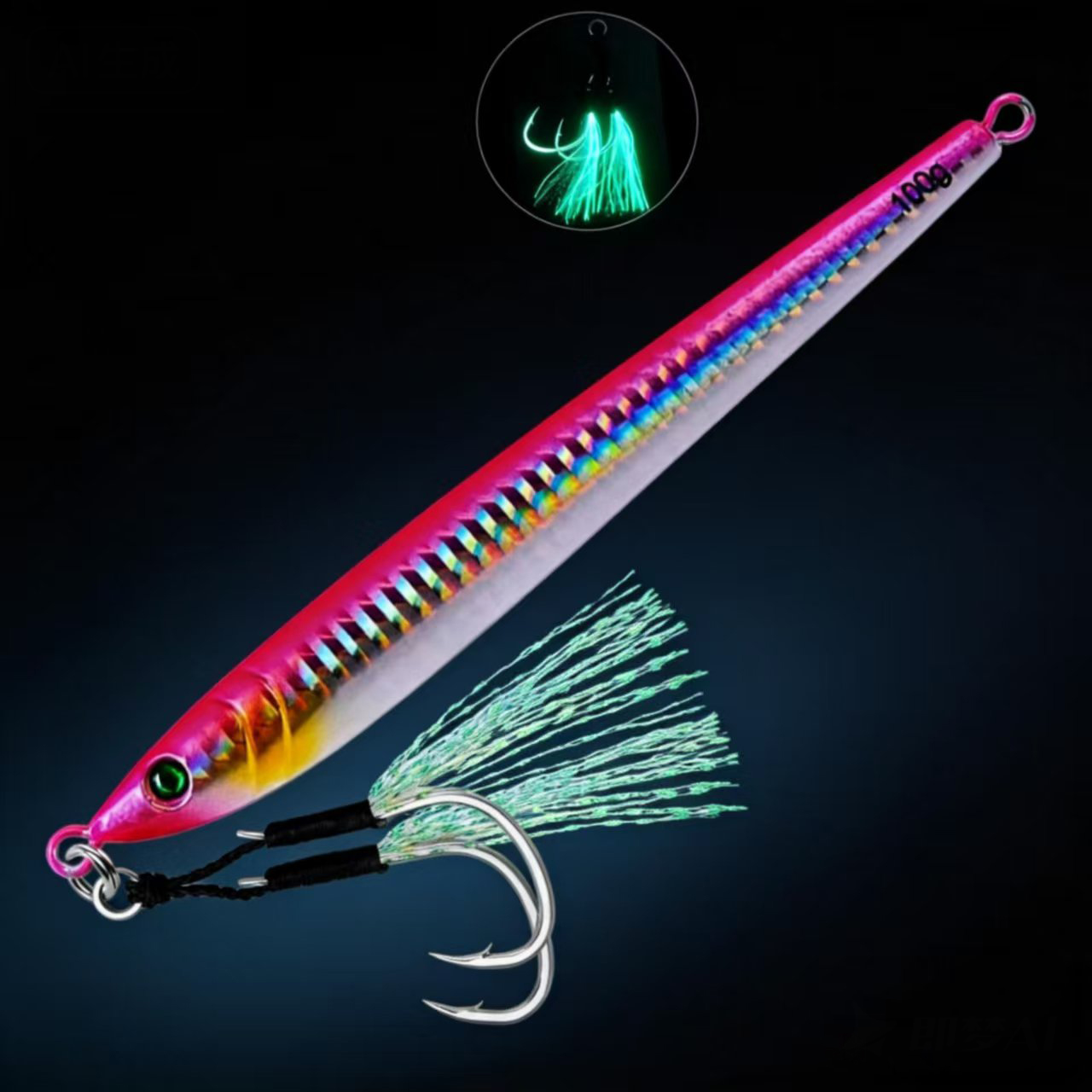 Cast Metal Jig Fishing Lure 5P - Fishing Lure Buzzbait review and price