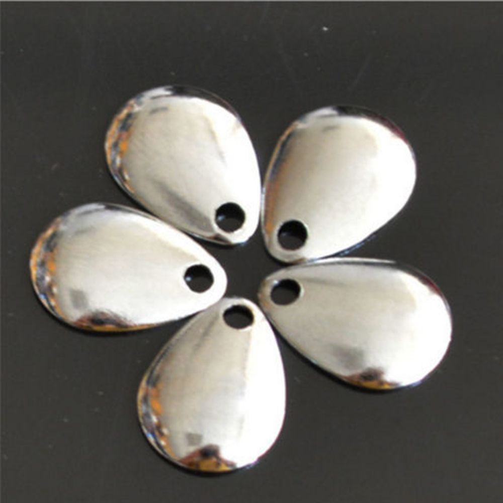 50pcs Rotate Sequin Smooth Nic - Fishing Lure Spoon review and price