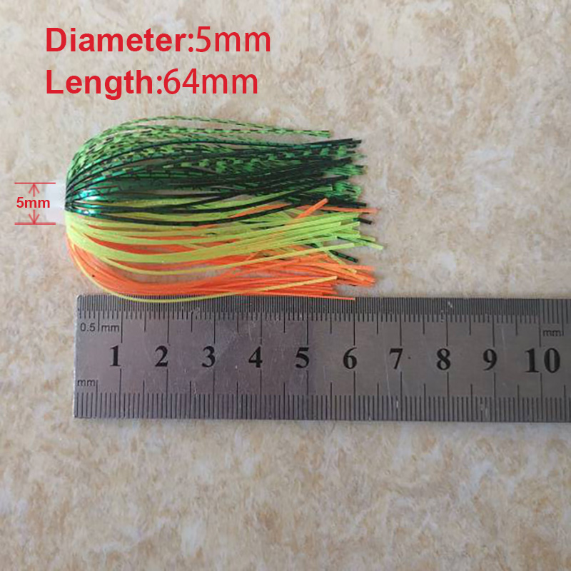 5 pcs/lot  88 Strands  64mm Si - Fishing Lure Buzzbait review and price